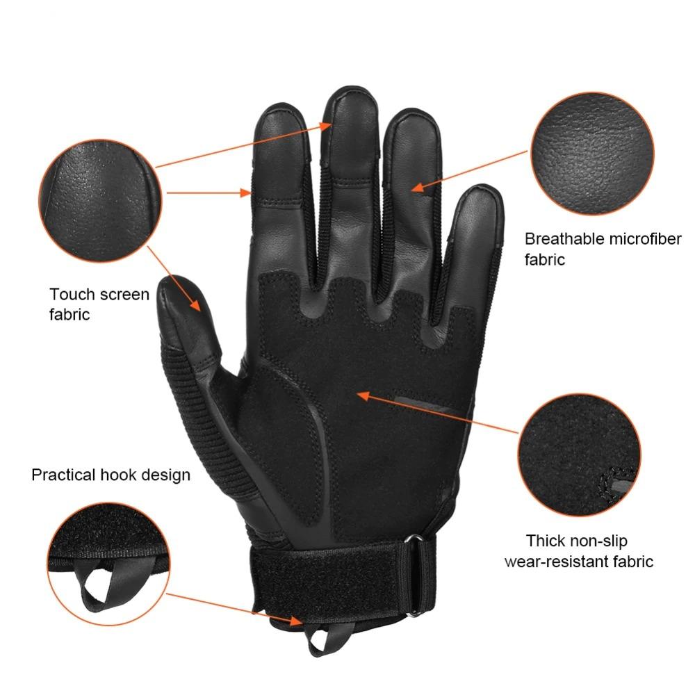 Gants tactiques robustes pour une protection des mains lourde en extérieur