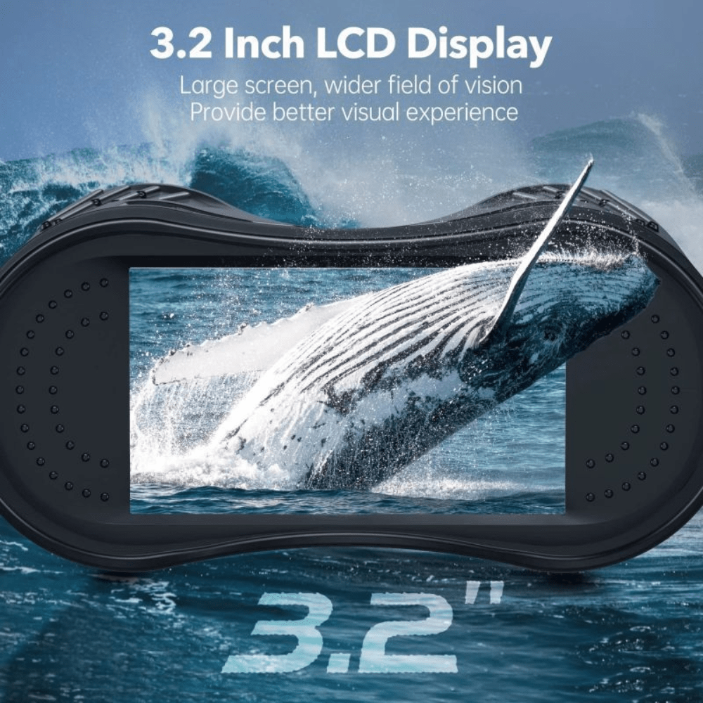 LumaQuest Natkikkerter 8X med 7 IR-niveauer og 4K Pro-optagelse