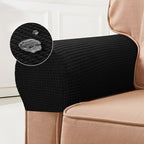 Stretch Armrest Covers – Spandex Covers for Chairs & Armchairs, Set of 2, Bordeaux