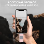 NexPort 128GB 4 az 1-ben USB meghajtó iPhone-hoz és Androidhoz