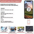 NexPort 128GB 4 az 1-ben USB meghajtó iPhone-hoz és Androidhoz