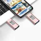 NexPort 128GB 4 az 1-ben USB meghajtó iPhone-hoz és Androidhoz