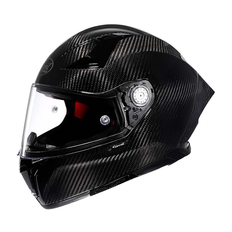 Casco de Fibra de Carbono para Ciclistas, Diseño Integral Ligero, Aprobado por DOT y ECE
