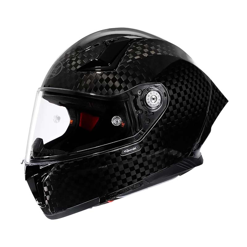 Casco de Fibra de Carbono para Ciclistas, Diseño Integral Ligero, Aprobado por DOT y ECE