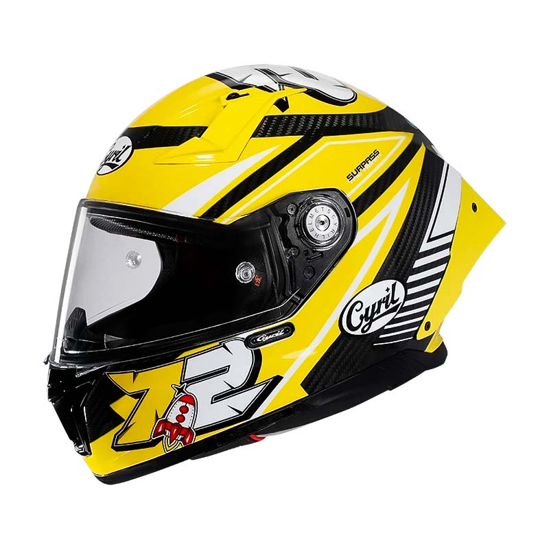 Casco de Fibra de Carbono para Ciclistas, Diseño Integral Ligero, Aprobado por DOT y ECE