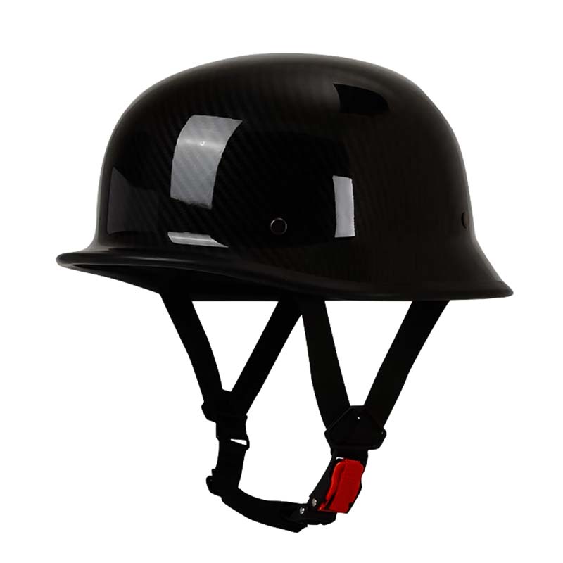 RidgeBolt Vintage Half-Face Helmet ECE DOT Certified