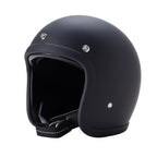 Casco de motocicleta retro AeroGuard certificado DOT y ECE