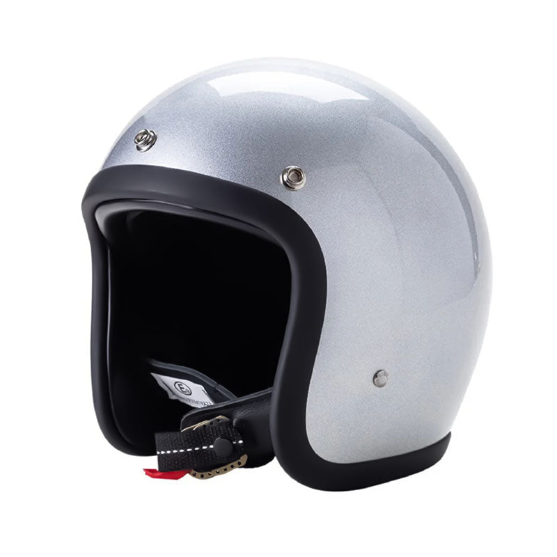 Casco de motocicleta retro AeroGuard certificado DOT y ECE