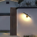 Luz de pared exterior con sensor de movimiento PIR Auron IP65, giratoria