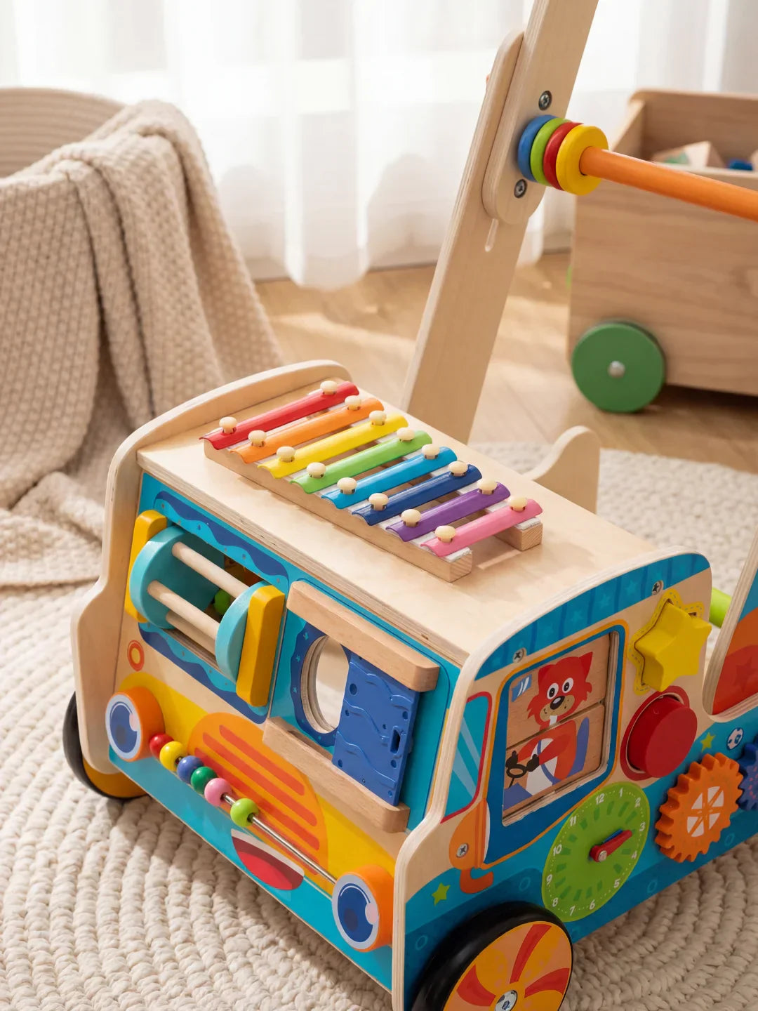 Le P'tit Secouriste Walking Cart Activity Truck for Kids