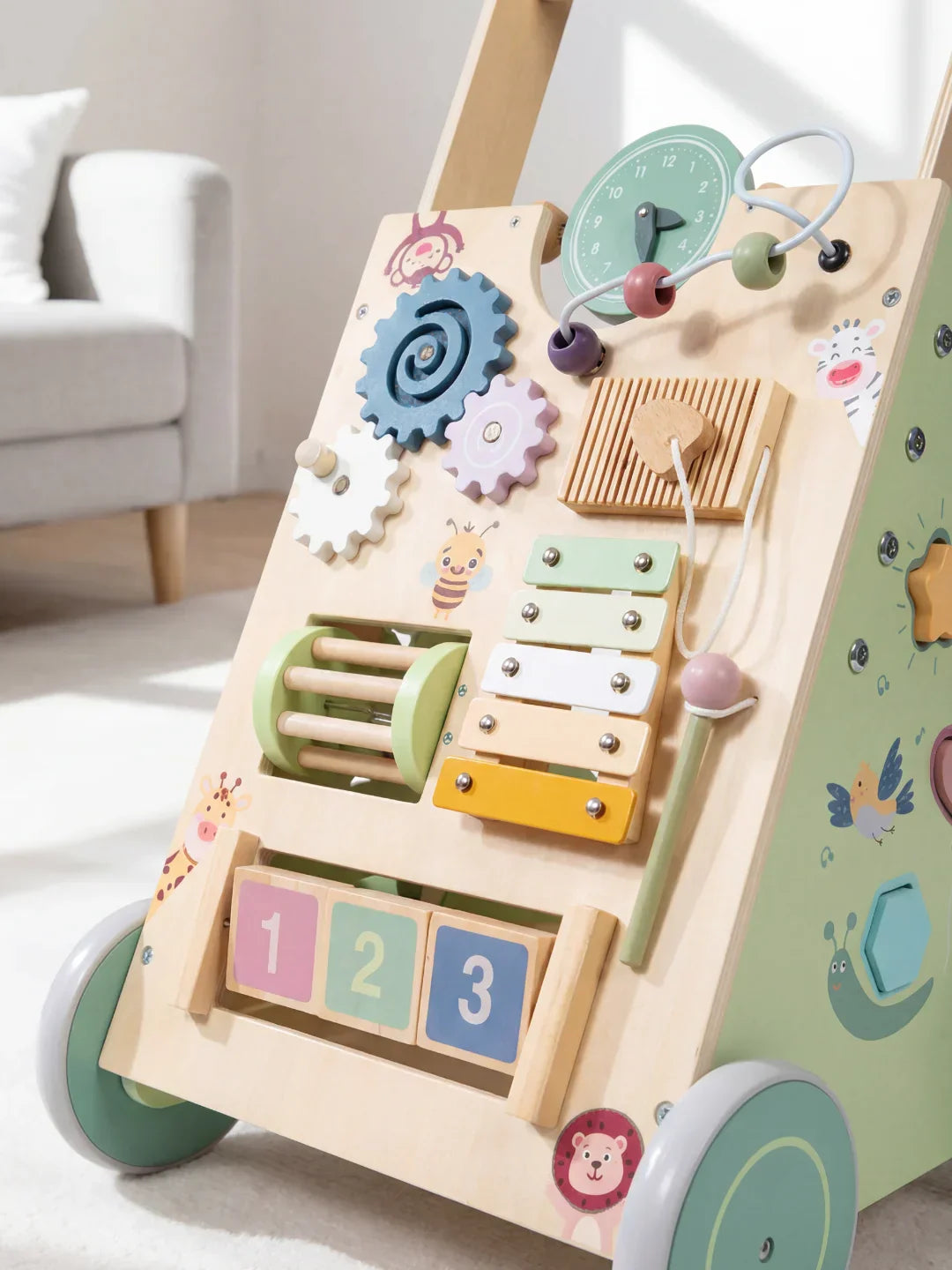 Le P'tit Jardinier Multi Activity Walking Cart For Kids