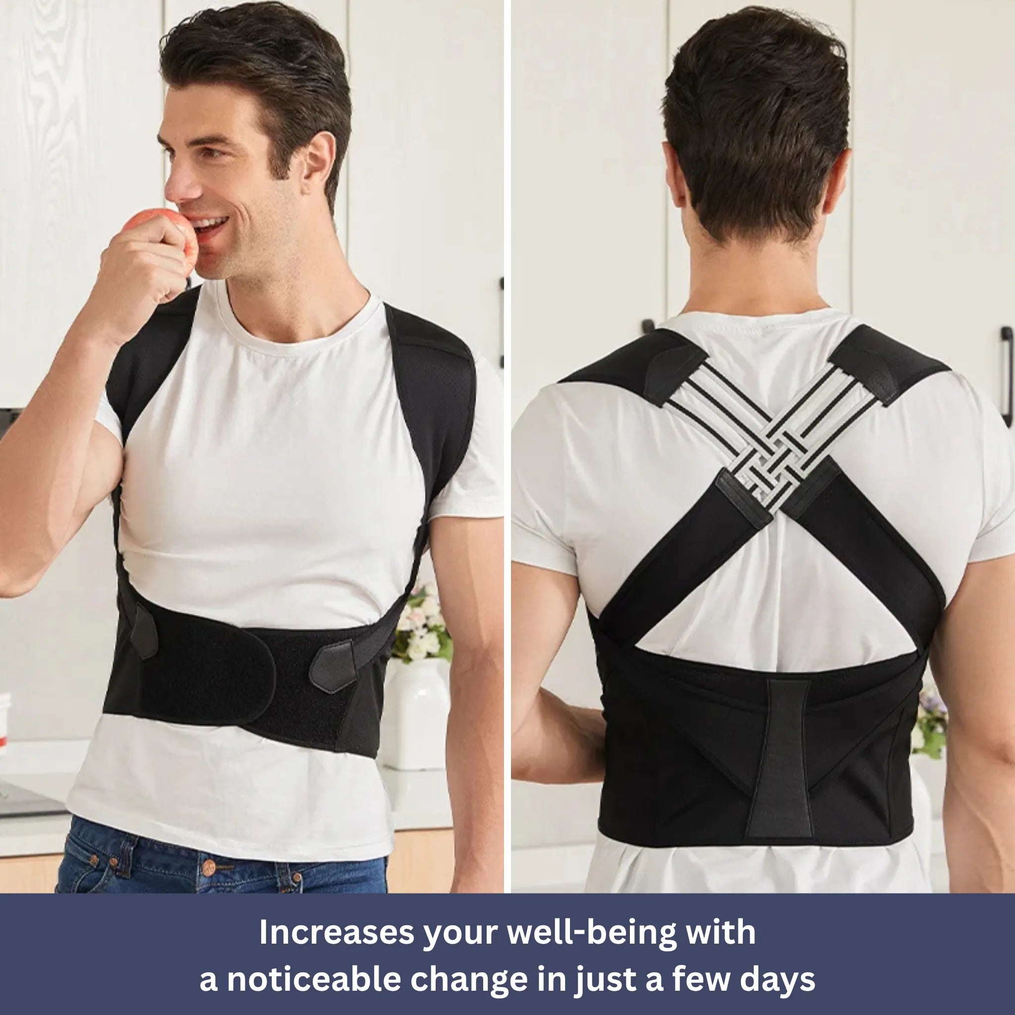 Adjustable Back Support Posture Corrector For Confidence