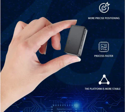 AeroTrace Nano køretøjs-GPS-tracker med realtidslokalisering og magnetisk montering