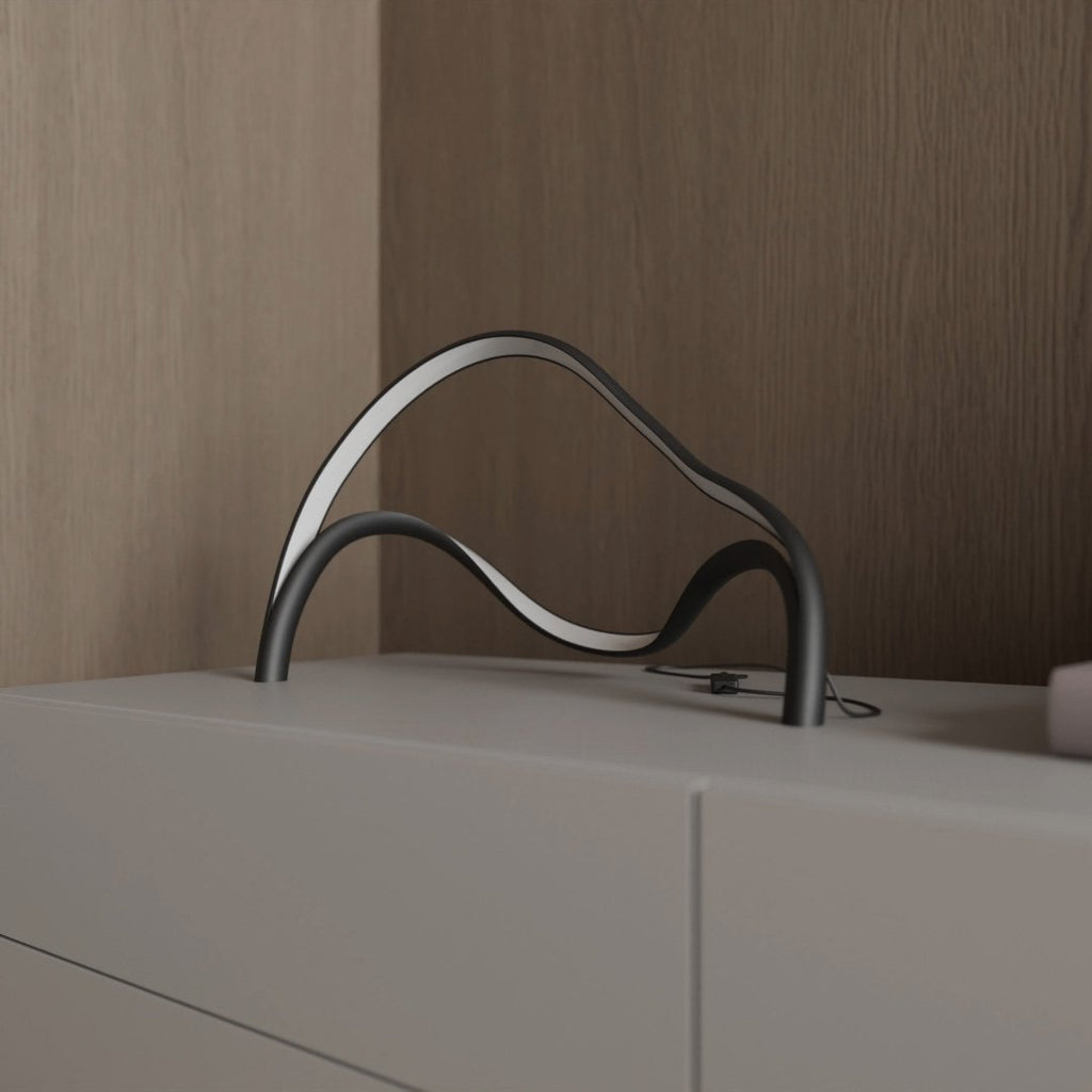 NovaLume Væglampe | 2700K Varm LED, 12W, Mat Sort