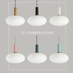 Nordic Fluted Glass Pendant Lamp for Modern Interiors