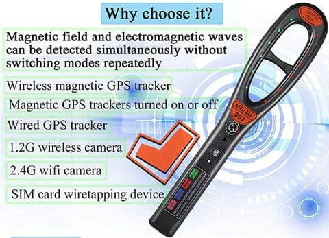 Elite Privacy GPS Detektor do Ochrony Urządzeń Śledzących Osobistych