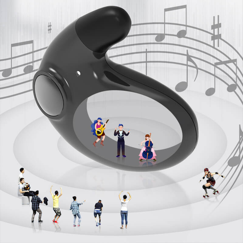 Auriculares inalámbricos invisibles impermeables IPX5 para dormir con comodidad nocturna
