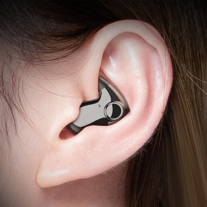 Auriculares inalámbricos invisibles impermeables IPX5 para dormir con comodidad nocturna