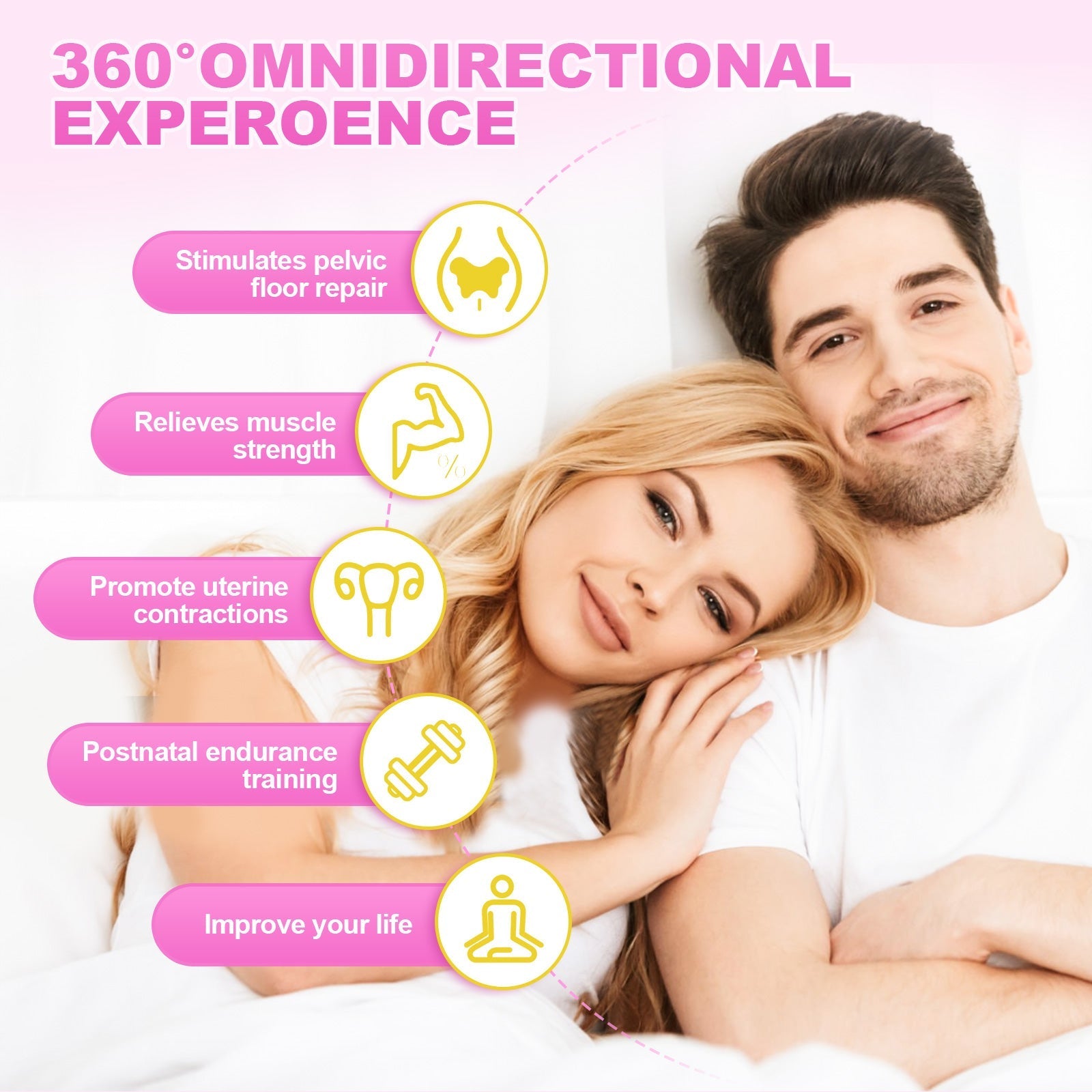 Bâton de soutien du plancher pelvien pour le bien-être intime et le confort post-partum