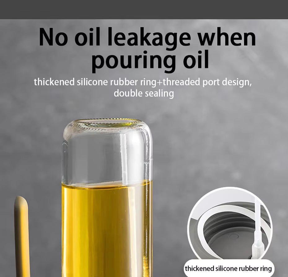 AureaMist Szklany Spryskiwacz do Oleju 250ml Do Precyzyjnego Dozowania Bezwonny Do Gotowania