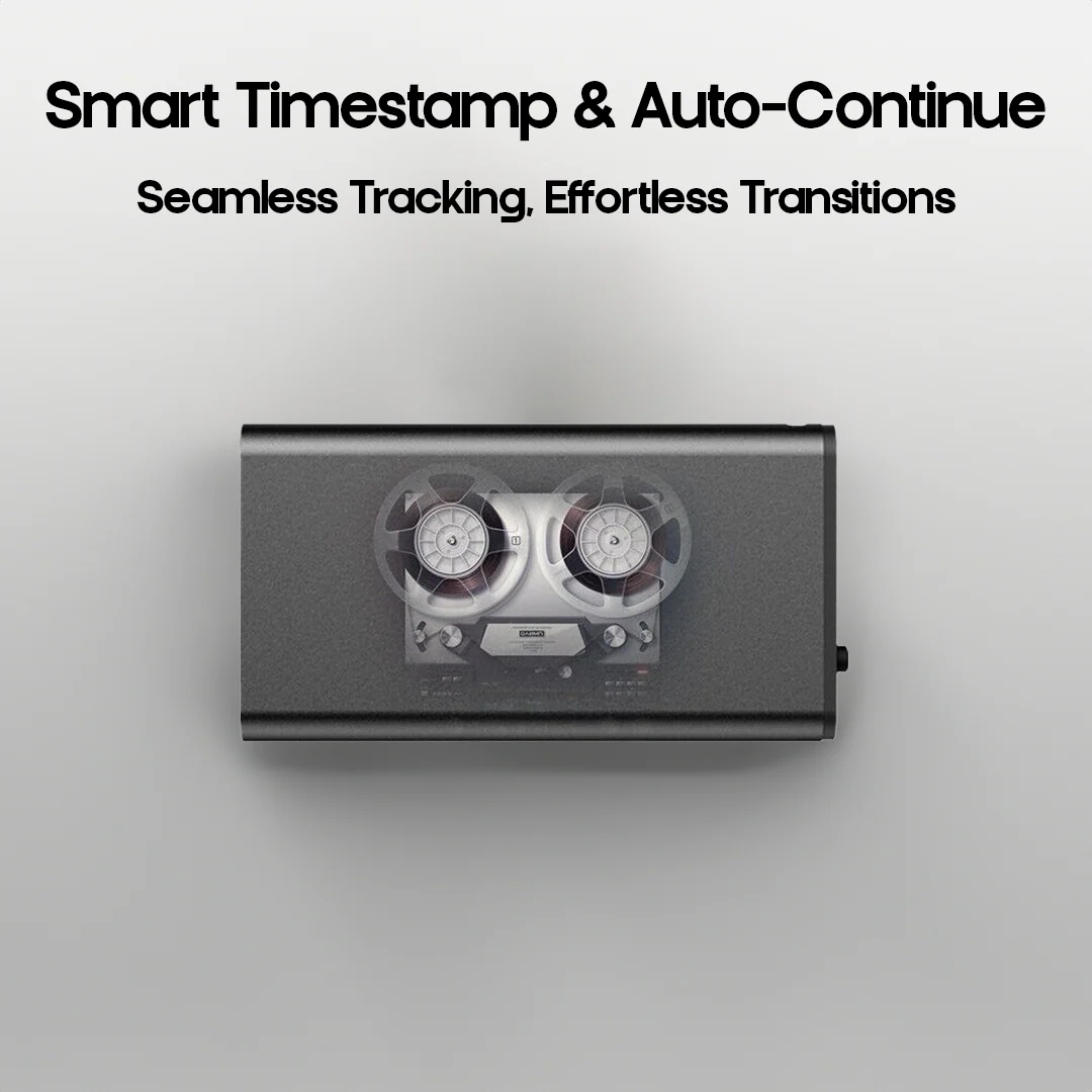 LumenWhisp Înregistrator vocal mini ultra-compact activat prin voce