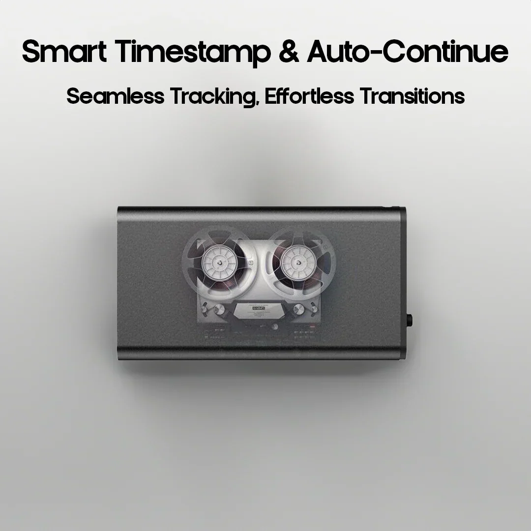 مسجل صوت لييرا بالس ميني فائق الصغر للاستخدام أثناء التنقل