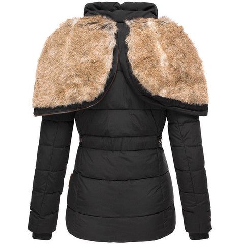 GlacierGuard warme wasserdichte Winterjacke mit Kapuze