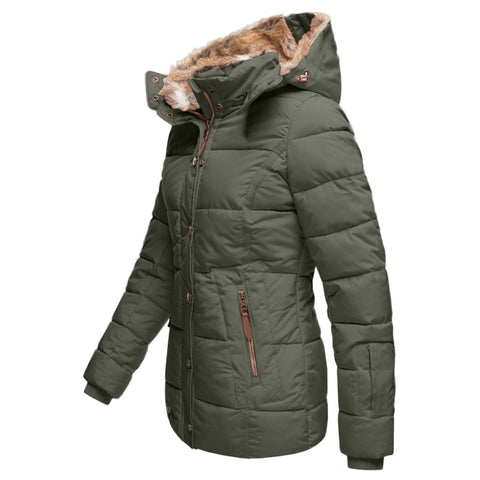 GlacierGuard warme wasserdichte Winterjacke mit Kapuze
