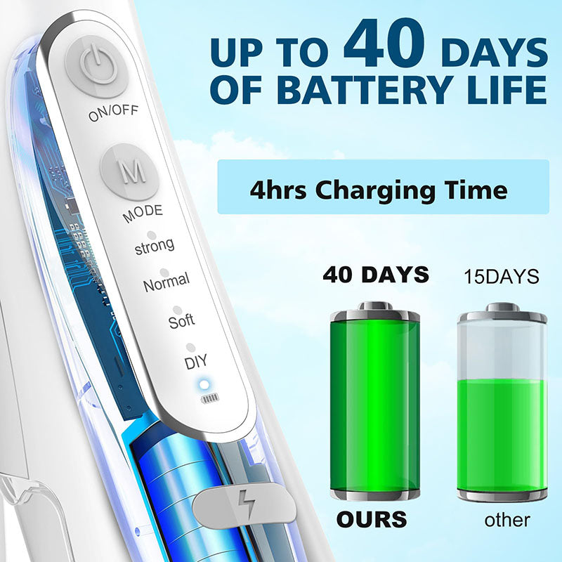 Portable Wireless Water Flosser For Deep Cleaning At Home