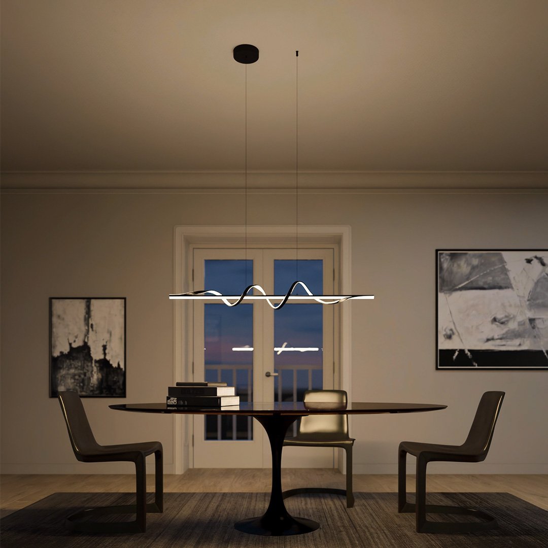 NovaLumen glazen wandlamp moderne LED sfeerverlichting Elite