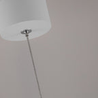 Lanterne suspendue minimaliste AeroLume avec éclairage LED performant