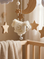 Wooden Baby Mobile For Crib And Nursery Room Decor